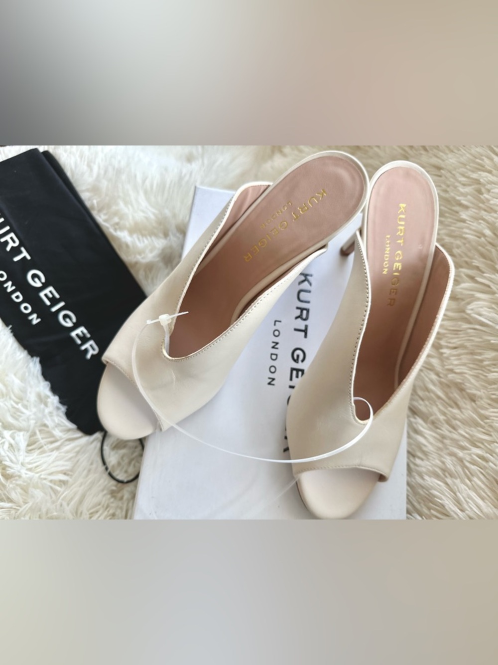 Kurt Geiger London Broadwick Mid-Heel Mules